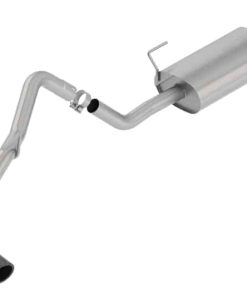 Borla 05-19 Nissan Frontier 4.0L V6 AT/MT Regular Cab S-type Exhaust (2wd/4wd) - Black Chrome Tip