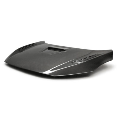 Alternative view of Seibon 17-20 Honda Civic Type-R (FK8) TSII Style Carbon Fiber Hood