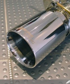 Alternative view of AWE Tuning Audi B6 S4 Track Edition Exhaust - Polished Silver Tips