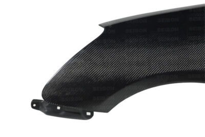 Alternative view of Seibon 02-05 Honda Civic SI Carbon Fiber Fenders (pair)