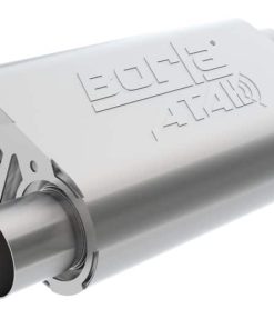 Alternative view of Borla CrateMuffler BB Mopar 383/413/426/440 ATAK 2.5in Offset/Offset 14inx4.35inx9in Oval Muffler