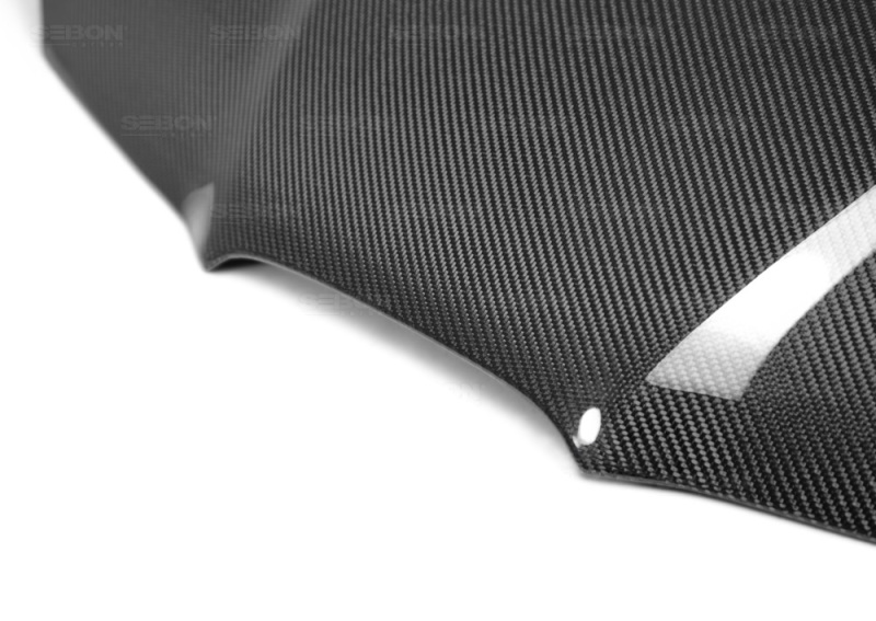 Seibon 06-07 Subaru WRX/STi OEM Carbon Fiber Hood - Image 4