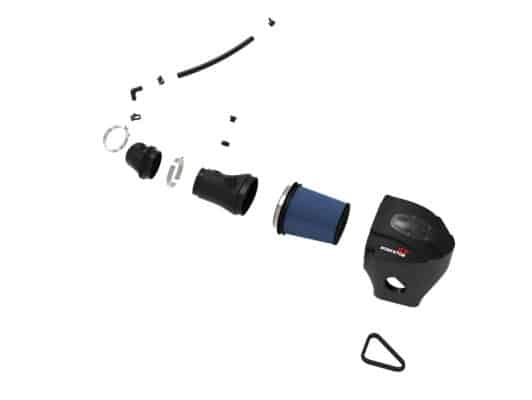 Alternative view of aFe Momentum GT 17-18 Dodge Charger/Challenger SRT Hellcat CAI(w/ Pro 5R Media Filter)