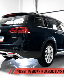 Alternative view of AWE Tuning VW MK7 Golf Alltrack/Sportwagen 4Motion Touring Edition Exhaust - Diamond Black Tips