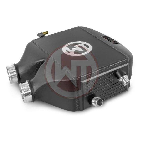 Alternative view of Wagner Tuning 15-19 BMW F80/82/83 M3/M4 Competition Intercooler Kit w/Machined Logo