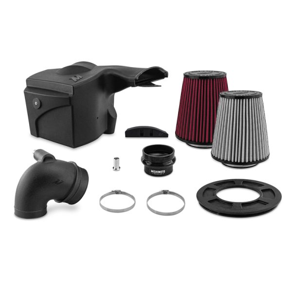 Alternative view of Mishimoto 2019+ Ford Ranger 2.3L Intake/Snorkel Bundle - Dry Filter