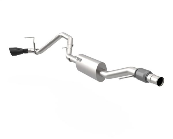 Alternative view of Kooks 21-22 GM Tahoe/Yukon 5.3L 3in SS Side Exit Catback Exhaust w/ Black Tips