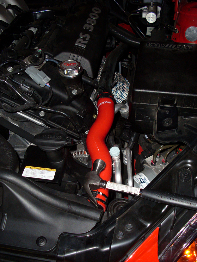 Mishimoto 10+ Hyundai Genesis Coupe V6 Black Silicone Hose Kit - Image 4
