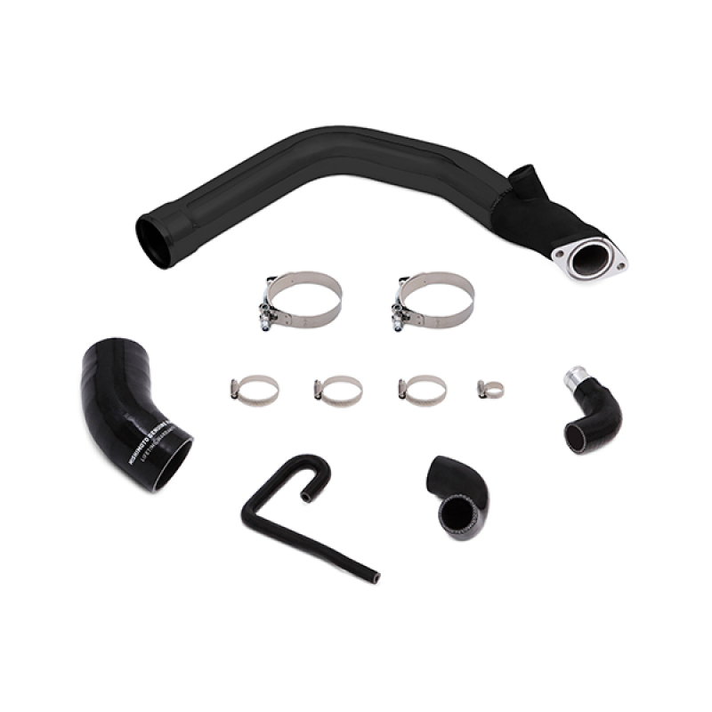 Mishimoto 2015 Subaru WRX Top-Mount Intercooler Kit - Powder Coated Black & Black Pipes - Image 3