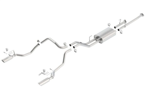 Alternative view of Borla 09-13 Toyota Tundra SS Catback Exhaust