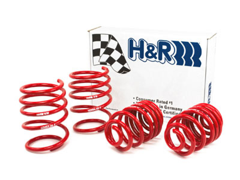 H&R 01-06 BMW 325Ci Cabrio/330Ci Cabrio E46 Race Spring (w/Sport Suspension) - Image 2