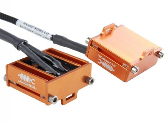 Alternative view of aFe Suspension Logic Electronic Shock Modules w/ Large Connector 97-13 Chevrolet Corvette (C5/C6)