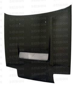Alternative view of Seibon 84-87 Toyota Corolla (AE86) DV Style Carbon Fiber Hood