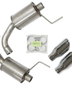 Alternative view of ROUSH 2015-2017 Ford Mustang 5.0L V8 Exhaust Kit w/ Round Tips
