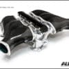 AMS Performance 2009+ Nissan GT-R Alpha Carbon Fiber/Billet Intake Manifold w/Std Fuel Rail - Clear