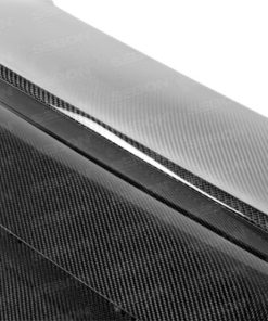 Alternative view of Seibon 12-13 BMW F30 CSL Style Carbon Fiber Trunk - Shaved