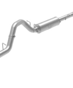 Alternative view of aFe Large Bore-HD 3in 409SS DPF-Back Exhaust System w/ Polished Tip RAM 1500 20-21 V6-3.0
