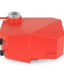Mishimoto 2013+ Ford Focus ST/2016+ Focus RS Aluminum Expansion Tank - Wrinkle Red