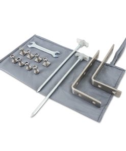 Alternative view of Mishimoto Borne Rooftop Awning 59in L x 79in D Grey