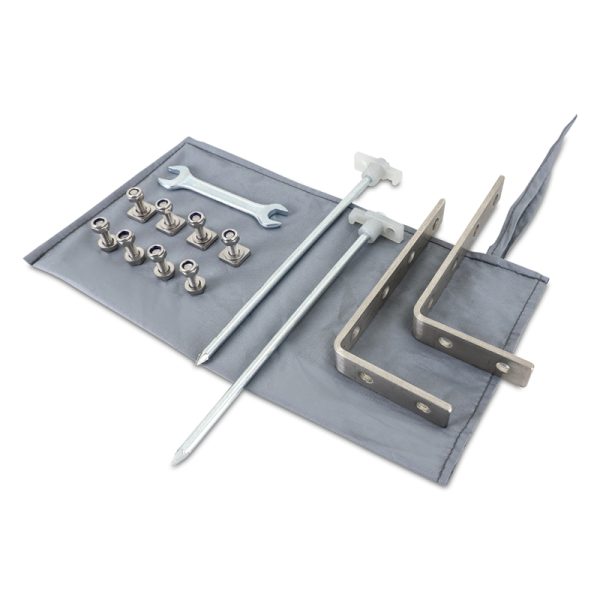 Alternative view of Mishimoto Borne Rooftop Awning 59in L x 79in D Grey