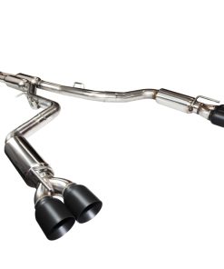 Kooks 2015+ Dodge Challenger Hellcat 3in Competition Cat-Back Exhaust 4in Black Slash Cut Tips