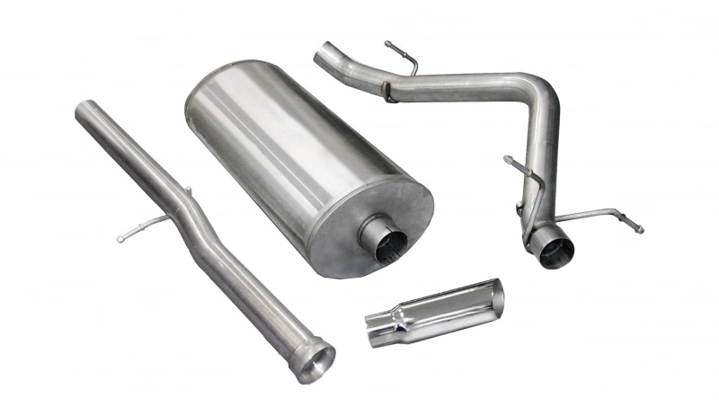 Corsa/dB 11-13 Chevrolet Silverado Crew Cab/Short Bed 1500 6.2L V8 Polished Sport Cat-Back Exhaust - Image 2