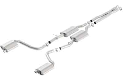 Alternative view of Borla 15-16 Dodge Charger R/T 5.7L No Tip Use Factory Valence Single Split Rear Exit S-Type Exhaust