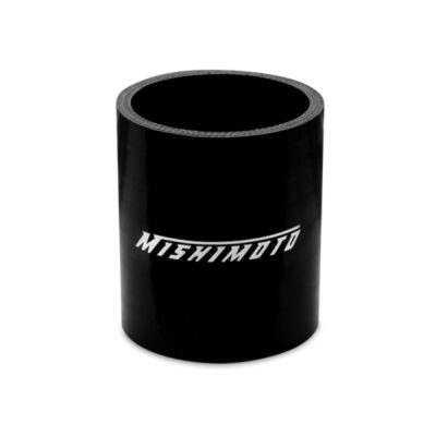 Alternative view of Mishimoto 2.25 Inch Black Straight Coupler