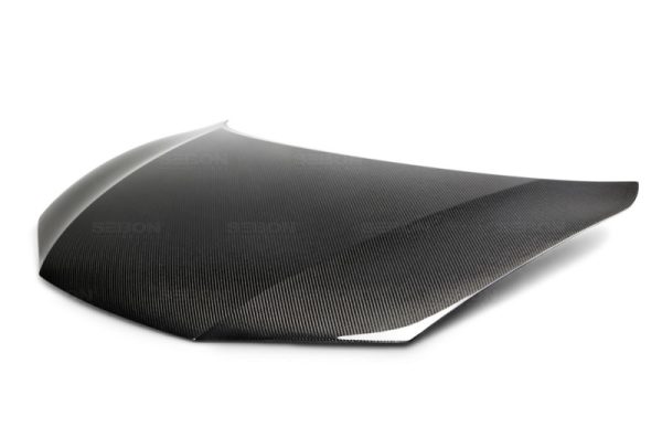 Alternative view of Seibon 2014+ Honda Civic OEM Style Carbon Fiber Hood