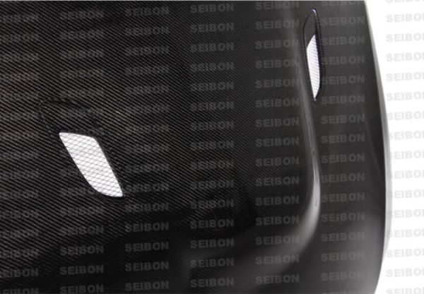 Alternative view of Seibon 09-11 BMW 3 Series 4dr (Exc M3) BM-Style Carbon Fiber Hood