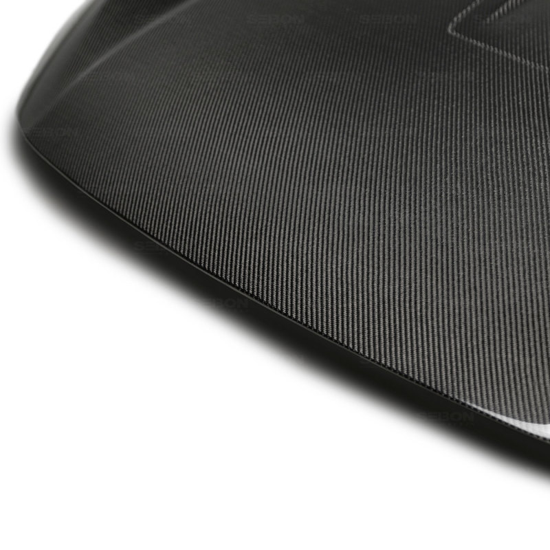 Seibon 17-20 Honda Civic Type-R (FK8) TSII Style Carbon Fiber Hood - Image 6