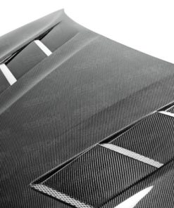 Alternative view of Seibon 12-13 Hyundai Genesis TS Carbon Fiber Hood