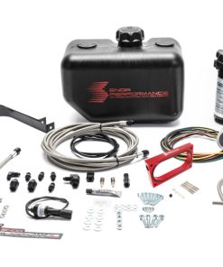 Snow Performance 05-10 Mustang Stg 2 Boost Cooler Water Injection Kit (SS Braided Line & 4AN)
