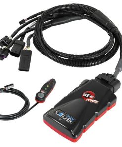 Alternative view of aFe Scorcher Blue Module 2021 Ford F-150 V6-2.7L (tt)/3.5L (tt)