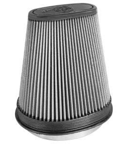 aFe Magnum FLOW Air Filter Pro DRY S (7-3/4x5-3/4in) F x (9x7in) B x (6x2-3/4in) T x (9-1/2in) H
