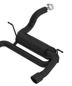 Borla 18-19 Jeep Wrangler JL/JLU 2.0L 4Cyl 2DR/4DR Touring Axle Back Exhaust w/ 3.5in Tips - Black