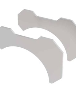 Borla Universal 2.5in T-304 Stainless Tube Bracket Kit