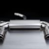 Remus 2011 Volkswagen Golf VI 1.2L Cat Back Exhaust w/84mm Angled w/Carbon Ring Tail Pipe Set