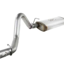 aFe MACHForce XP Exhausts Cat-Back SS-409 EXH Jeep Wrangler TJ 97-06 I6-4.0L HT - 2.5 In.