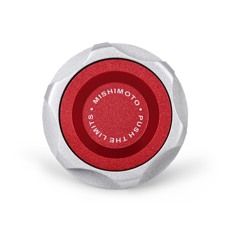 Mishimoto 2015+ Ford Mustang EcoBoost/2013+ Ford Focus ST Oil Filler Cap - Red - Image 2