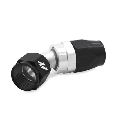 Alternative view of Mishimoto Aluminum -8AN 45 Degree Fitting - Black