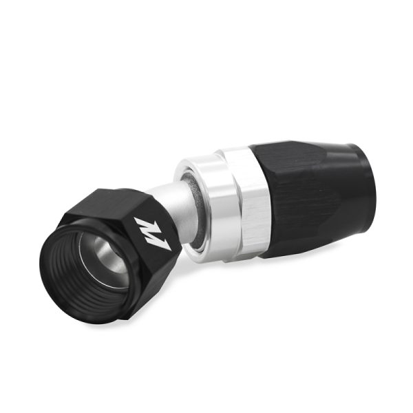 Alternative view of Mishimoto Aluminum -6AN 45 Degree Fitting - Black