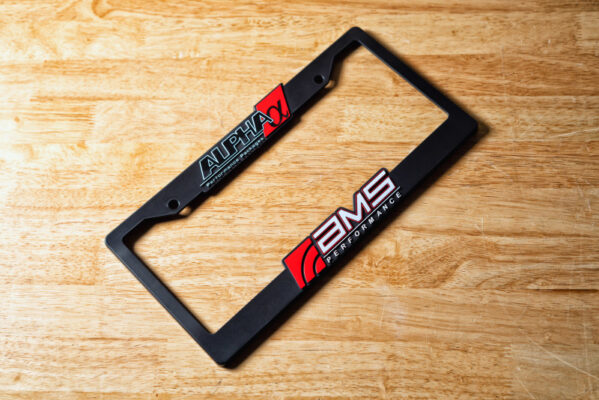 Alternative view of AMS Performance AMS / Alpha License Plate Frame