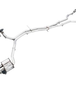 AWE Tuning Audi B9 S5 Sportback SwitchPath Exhaust - Non-Resonated (Silver 102mm Tips)