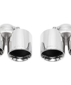 SOUL 09-11 Porsche 997.2 Carrera Bolt On Exhaust Tips - Polished Chrome