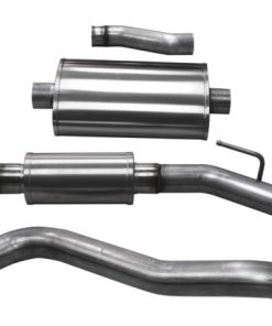 Alternative view of Corsa 2020 Jeep Gladiator JT 3.0in Cat-Back Touring Single Side Exit w/ Turn Down Tip