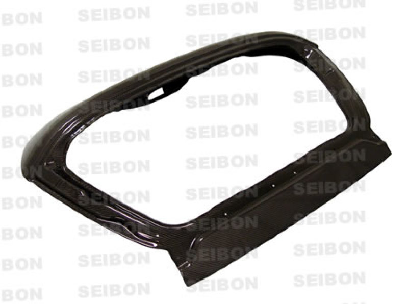 Seibon 02-05 Honda Civic Si OEM Carbon Fiber Trunk Lid - Image 2