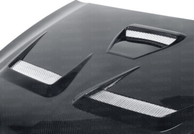 Alternative view of Seibon 04-08 Acura TL CW-Style Carbon Fiber Hood