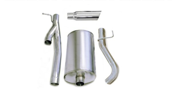 Alternative view of Corsa/dB 02-06 Chevrolet Silverado Crew Cab/Short Bed 2500 6.0L V8 Polished Sport Cat-Back Exhaust