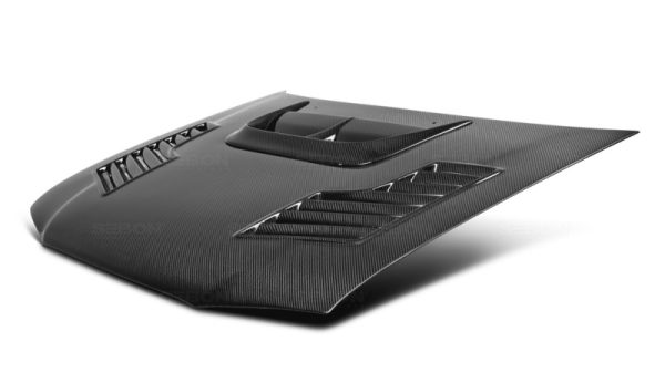 Alternative view of Seibon 98-01 Subaru Impreza/WRX/STI (GC6/8) CW-Style Carbon Fiber Hood